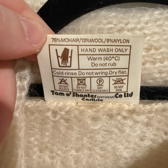 Vintage Mohair by Tom o’shanter oversized knit sweater - Picture 3 of 5
